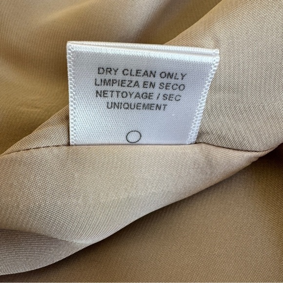 Lavender Brown Cobalt Blue Sleeveless Mini A Line Womens Size S Silk Pockets - Picture 15 of 15